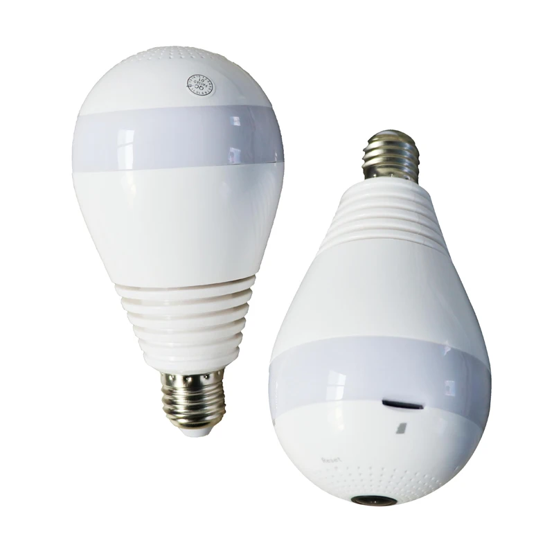 960P Mini Panoramic Camera 360 degree Wireless IP Bulb Light FishEye Smart Home 1.3MP Security WiFi | Безопасность и защита