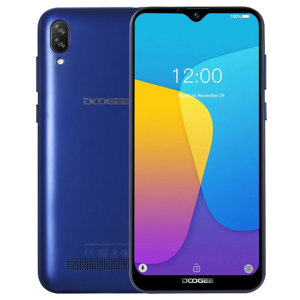 Doogee Y8C Face разблокирован мобильный телефон Android 8 1 сотовый водослива экран 6 'ཏ:9