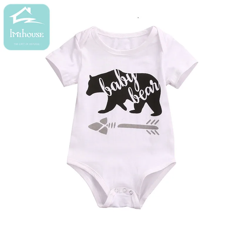 6 м 24 детские комбинезоны для маленьких мальчиков одежда короткий рукав с принтом