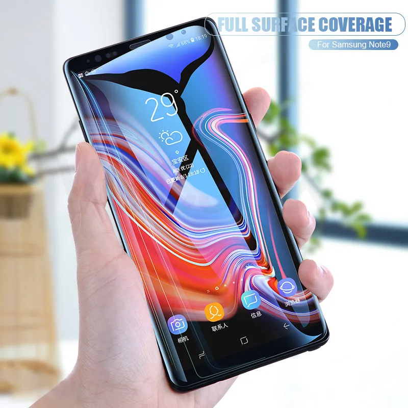 15D полностью изогнутое закаленное стекло для samsung Galaxy S8 S9 Plus Note 8 9 Защита экрана для samsung S7 Edge S9 S8 защитная пленка