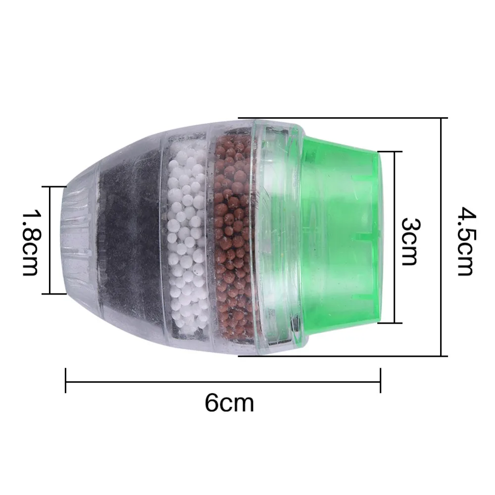 Домашний фильтр для воды LeKing водопроводного крана с активированным углем