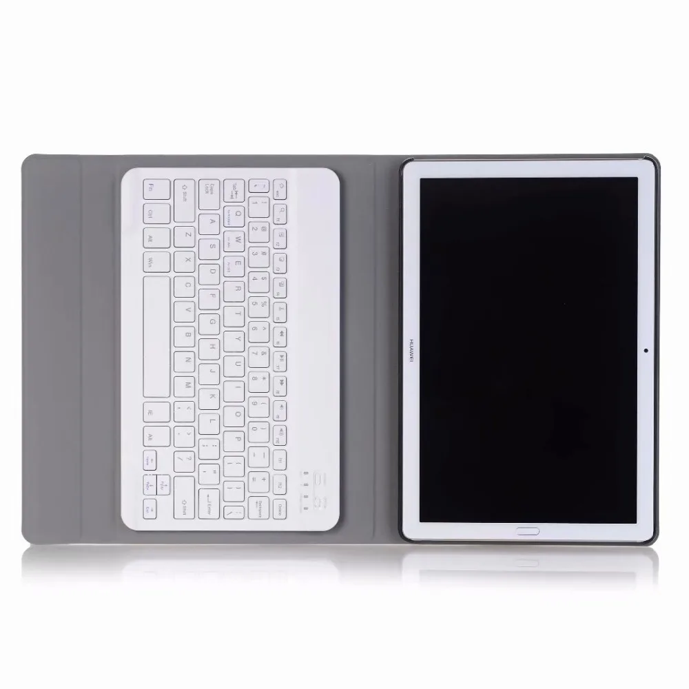 Чехол для Huawei MediaPad M5 10 Pro 8 дюйма со съемной беспроводной Bluetooth-клавиатурой