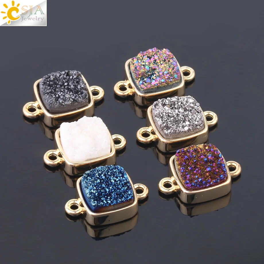 CSJA набор из разноцветных кристаллов для изготовления ювелирных украшений