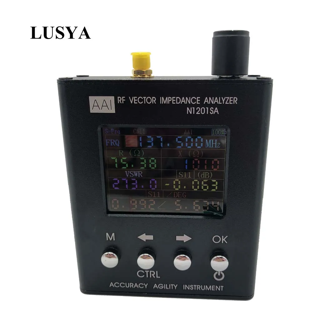 Lusya английский verison N1201SA 140MHz-2 7 GHz UV RF векторное сопротивление ANT SWR антенный