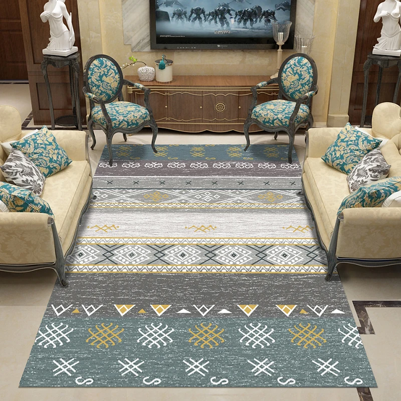 Большой винтажный ковер для гостиной американский спальни скандинавский диван
