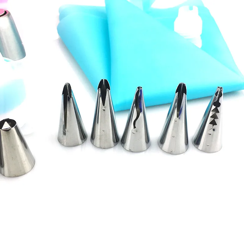 3 шт. ТПУ Силиконовые Обледенение Трубопроводы Крем кондитерский мешок с 17