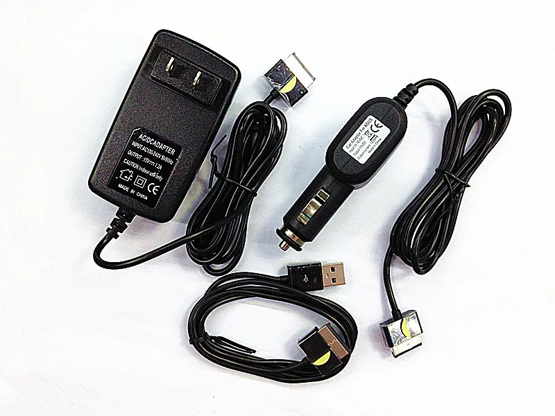 Автомобильное зарядное устройство + адаптер переменного тока usb кабель для