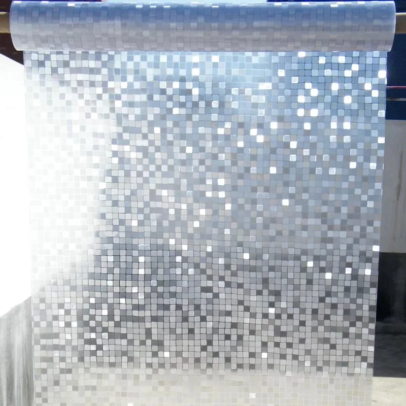 

Mosaic glass Film Window Sticker Privacy 3D Self-adhesive film bathroom office Glass door 30/35/40/45/50/55/60/65/70/75/80*100cm