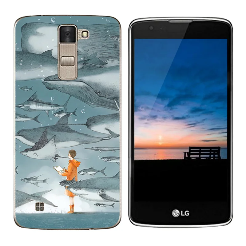 Чехол для LG K8 K350 K350E K350N 5 0 &quotK 8 задняя крышка телефона Phoenix 2 Escape 3 млекопитающая