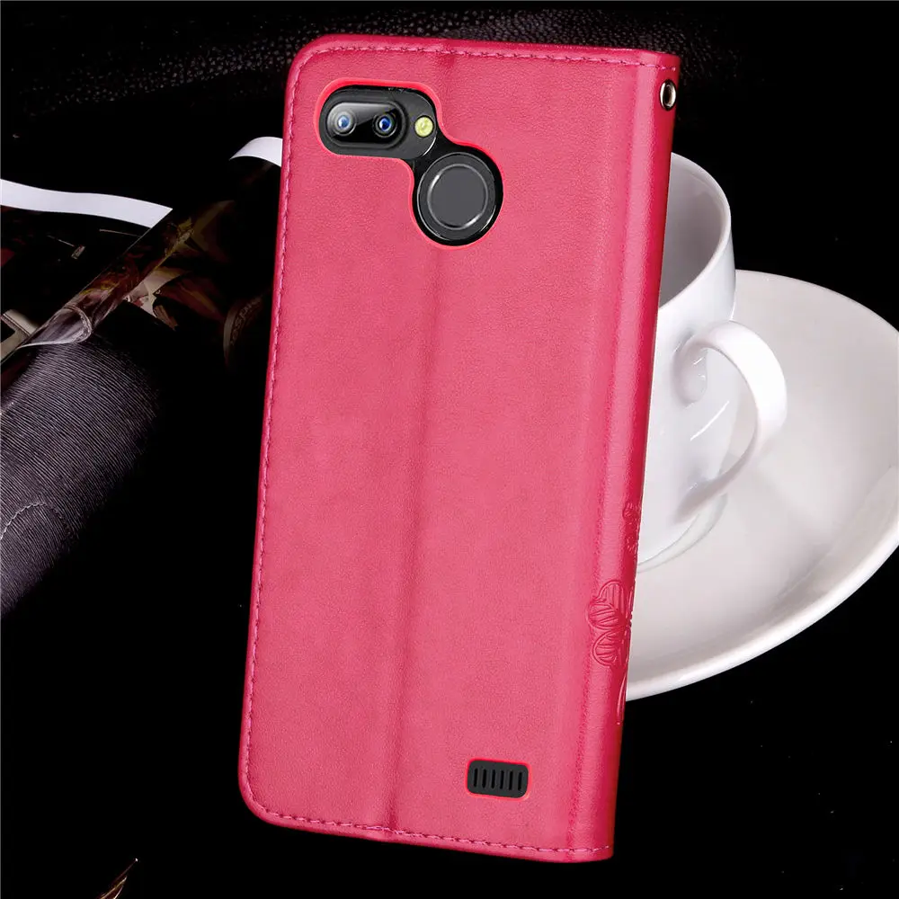 Blackview A7 Pro Чехол Lucky Four Leaf Clover Дизайн из искусственной кожи бумажник флип-чехол подставка чехол для Blackview A7 Pro