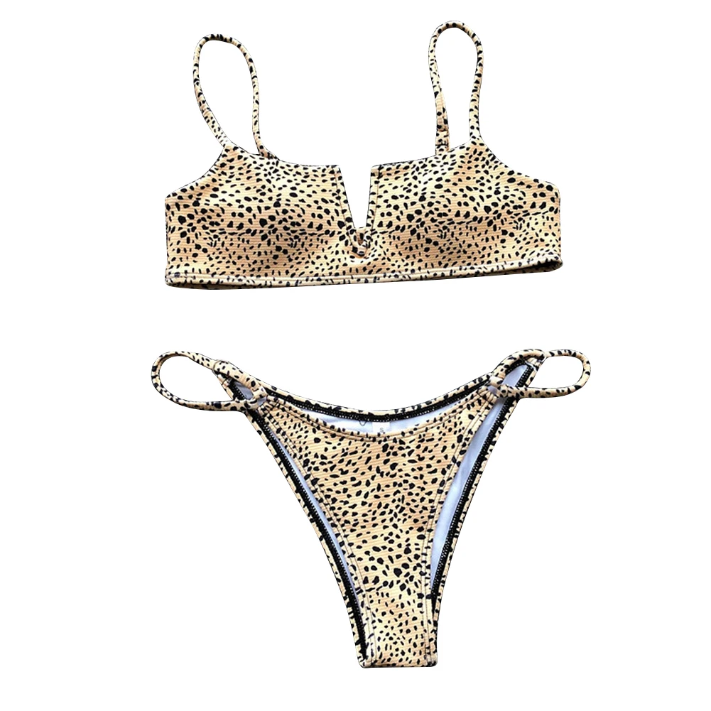 Для женщин ванный комплект мода бикини с открытой спиной пляжная пикантные