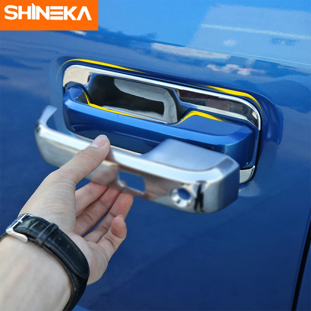 8 шт. накладки на дверные ручки SHINEKA для Ford F150 2015|decorative decorative|decor for doorsdecoration car |