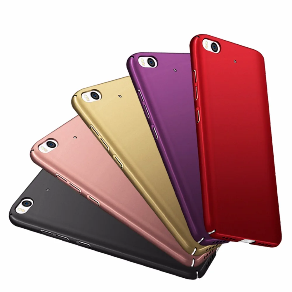Чехол для Xiaomi Mi5 чехлы защита Бампера жесткий матовый Ультратонкий чехол Mi 5
