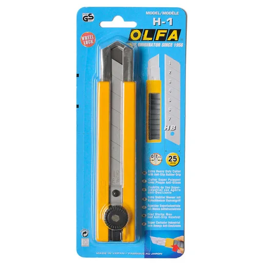 Прямые продажи настоящая швейная игла хлопок Япония Olfa(101 B) H-1 большой 25 мм лезвие бумажный нож резак