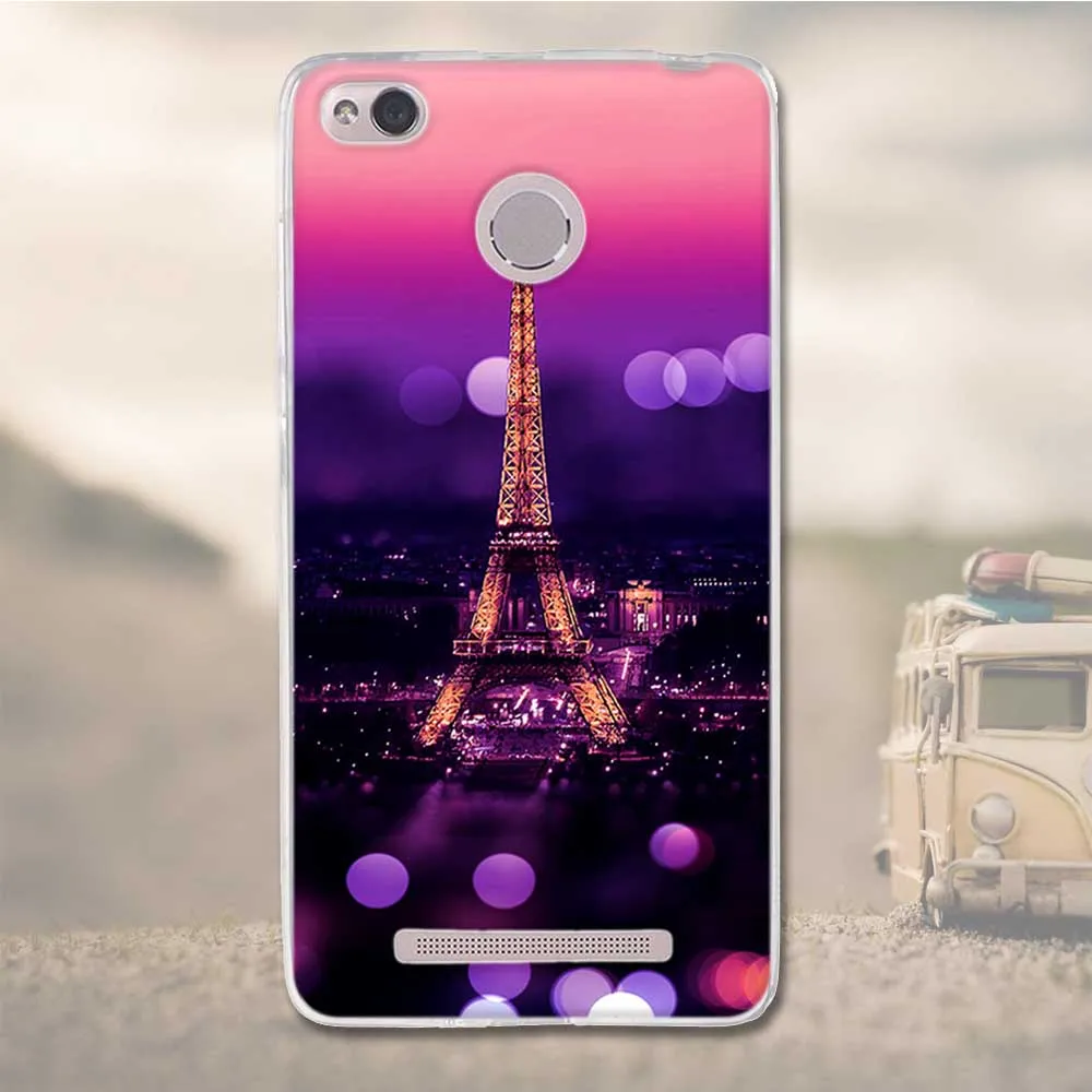 Чехол для Xiaomi Redmi 3 S мягкий силиконовый чехол 3X Pro оболочка|phone back|phone back covercase cover |