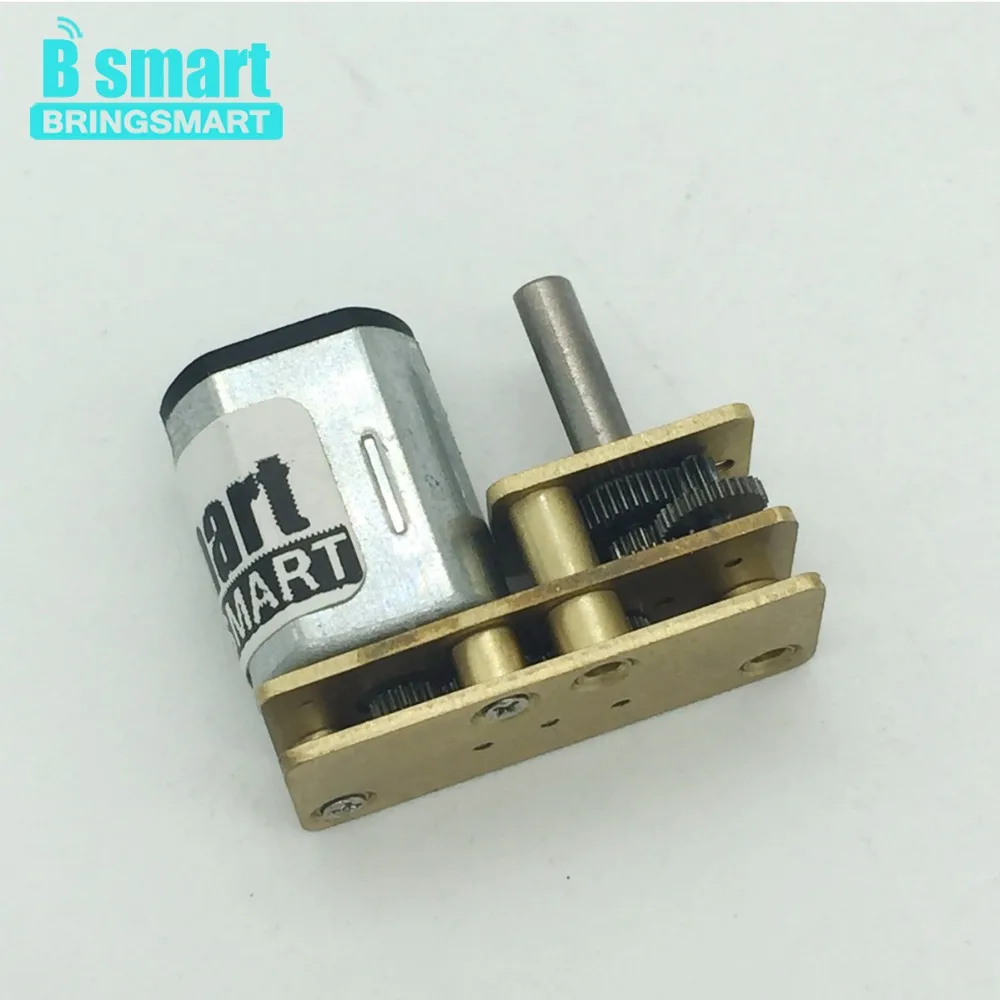 Bringsmart JGA1024-N20 мини-мотор постоянного тока 3-12 В с обратной передачей ed Мотор DC микро-редуктор мотор 6 в для игрушечных моделей DIY робот