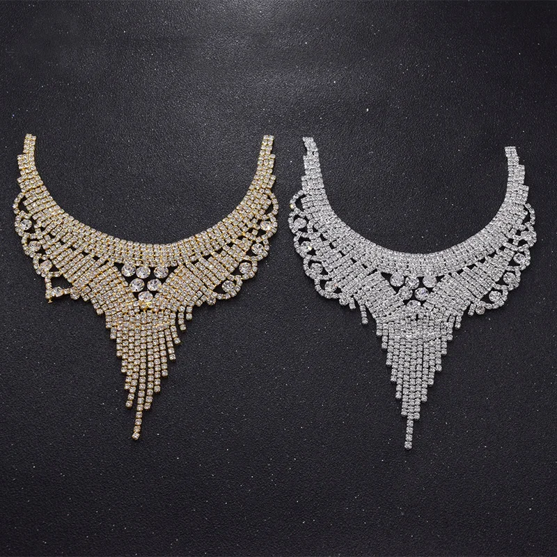 1 шт. стеклянные нашивки со стразами|Стразы| |