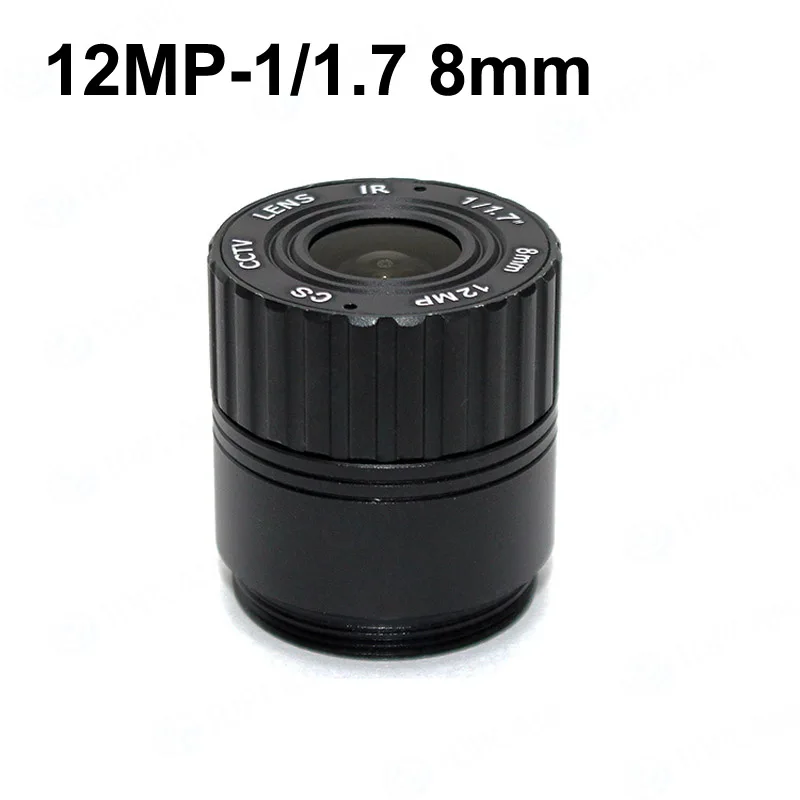 Бесплатная доставка 12MP 8 мм объектив 1/1.7 &quotс разрешением 4K Мегапикселей ИК