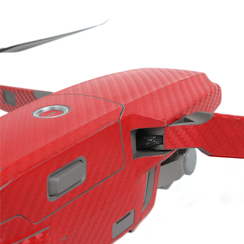 1 компл. 3D углеродное волокно Водонепроницаемый волоконная Кожа Наклейка для DJI Mavic 2 Pro& Zoom Drone корпус РУКА батарея и пульт дистанционного управления