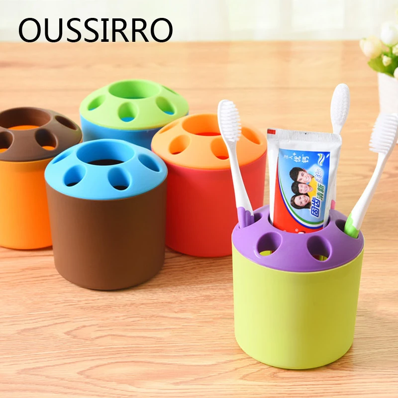 Держатель для зубных щёток и с несколькими отверстиями|barrel| |