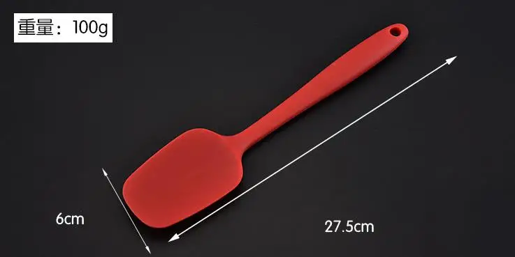 Набор силиконовых шпателей из 3 предметов термостойкие антипригарные резиновые