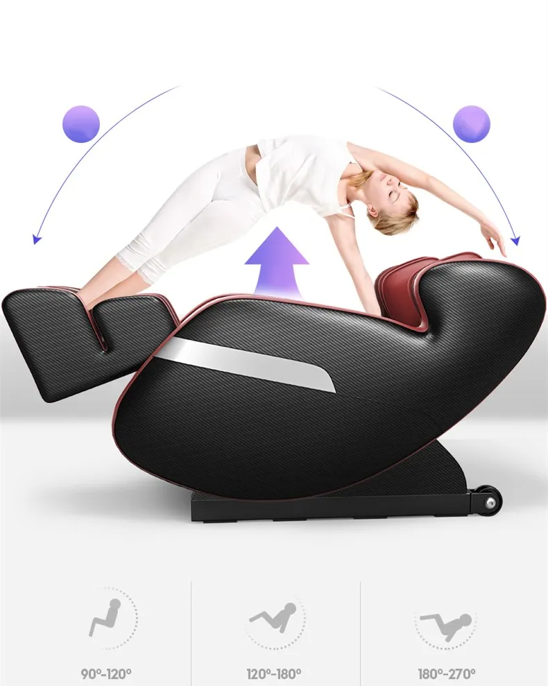 Автоматический массажный стул с нулевой гравитацией для всего тела