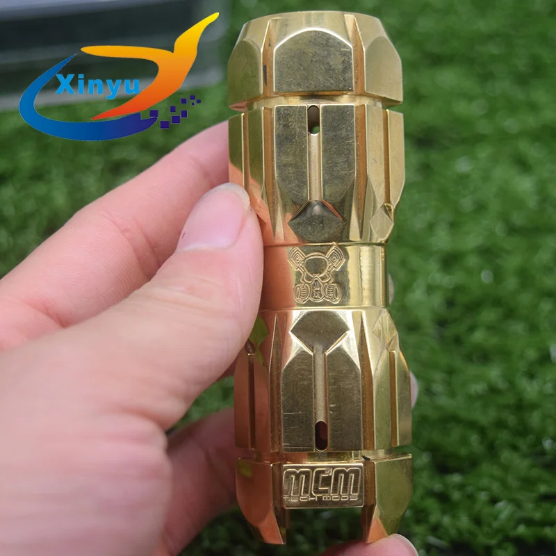 Подземный мод udg mcmmoos двойной 18650 20700 21700 25 мм латунный механический для вейпа QP KALI v2