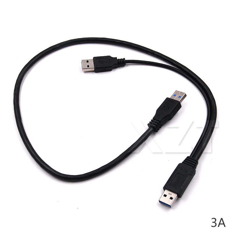 1 шт. Super speed USB2.0+ USB 3,0 Тип к USB 3,0 Мужской Черный Новая мода Мужчины Женщины Кабельный разъем 60 см