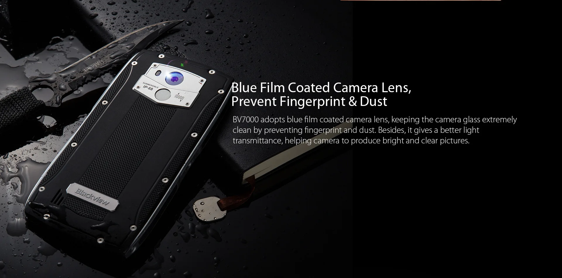 Blackview BV7000 Android 7,0 4G LTE мобильный телефон 5,0 дюймов MT6737T четырехъядерный мобильный телефон 2 Гб+ 16 Гб отпечатков пальцев смартфон