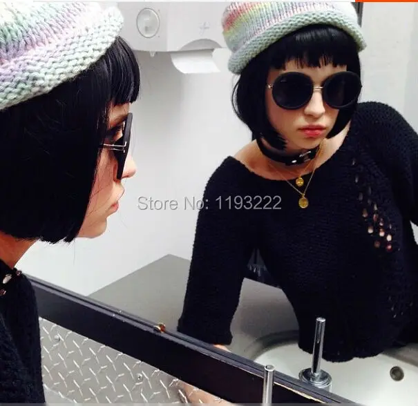 Женское Ожерелье чокер из натуральной кожи в стиле Харадзюку|collar necklace|leather