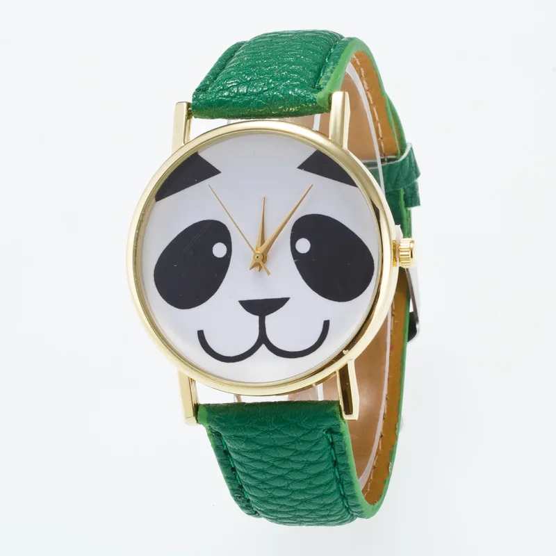 Для женщин часы кожа кварцевые наручные модное платье дамы подарки Relogio Feminino Дети