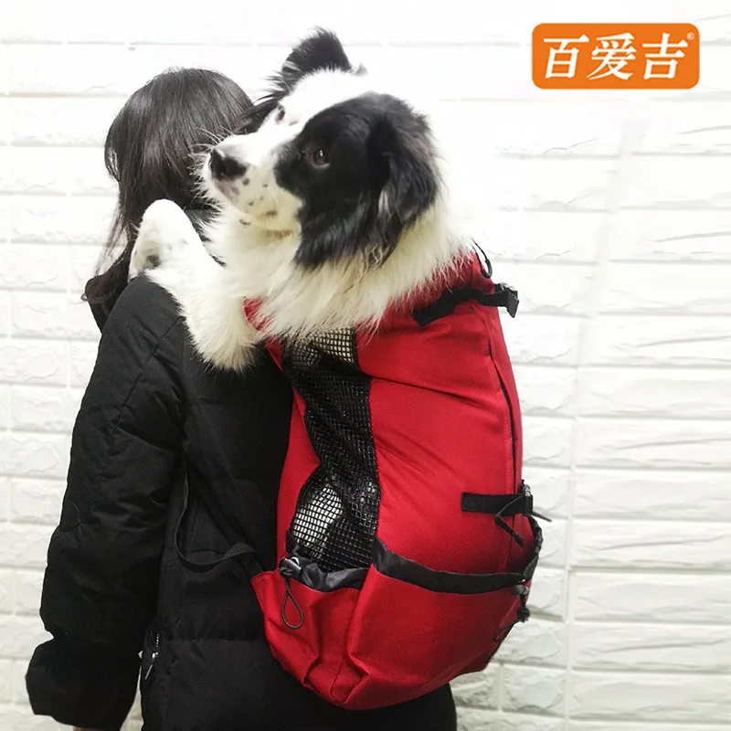 Переноска для собак переноска кошек рюкзак сетчатая ткань дорожная сумка