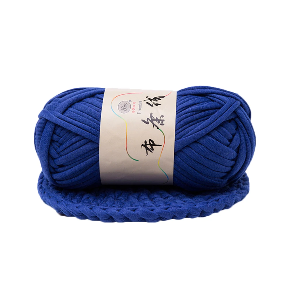 Sapphire Blue 1 шт. ручной вязаный тканый нитки Толстая корзина одеяло Плетеный DIY вязальная крючком ткань необычная пряжа Горячая вязаные игрушки вязаниедля вязаниятовары для рукоделиядля рукоделиярукоделие вязаниерукоделие - Цвет: Sapphire Blue