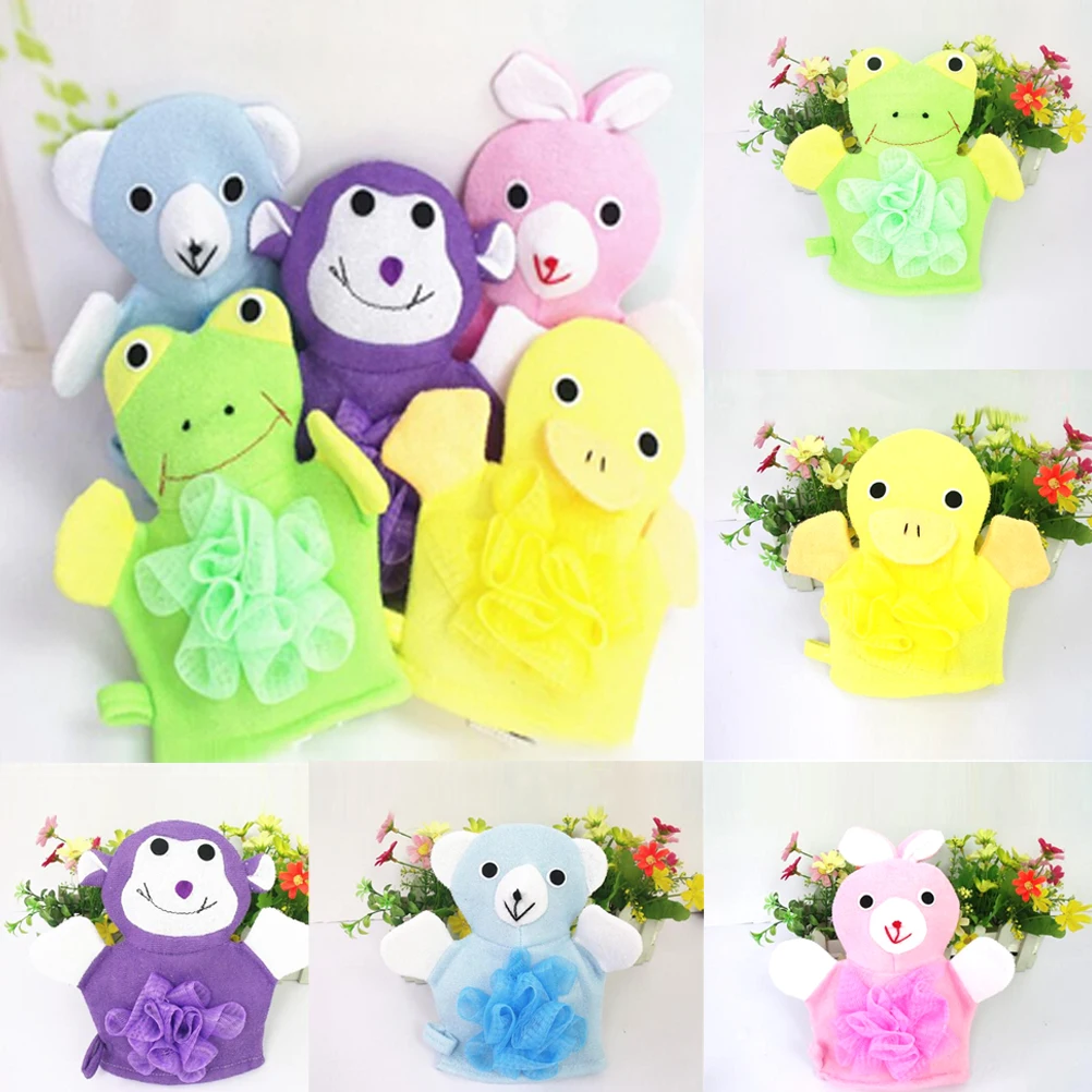 1 шт. Детская Хлопковая щетка для ванной|bath brush|baby bath glovebaby brush |