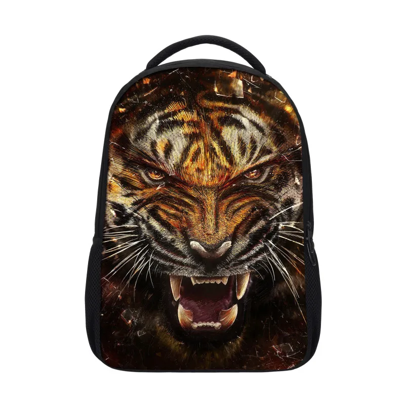 Хайнс Eagle бренда рюкзак для Для мужчин женщин Мода Тигр Печать 3D сумка дорожная