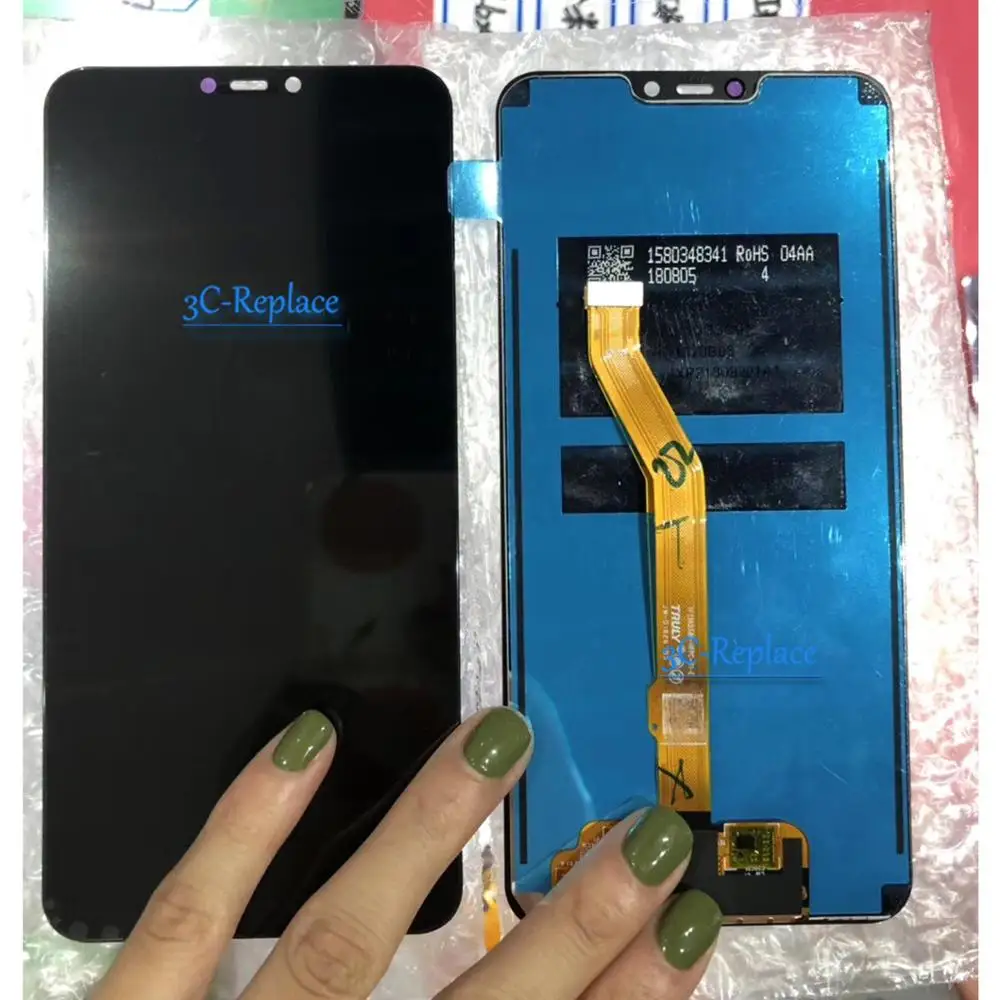 Черный/белый 6 2 дюйма для BBK Vivo Y83 Y83A Y81 Y81S полный ЖК дисплей + кодирующий