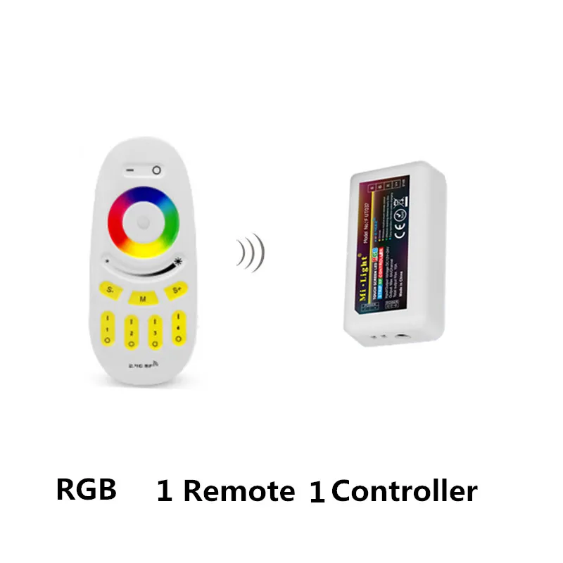 MI светильник DC 12-24 в беспроводной Радиочастотный 2 4G 4-зонный RGB контроллер