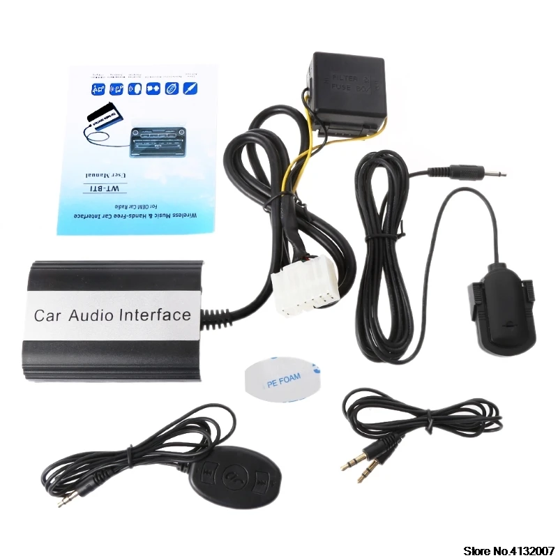 Автомобильные Bluetooth комплекты MP3 AUX адаптер Интерфейс для Toyota Lexus Scion 2003-2011 828 акция
