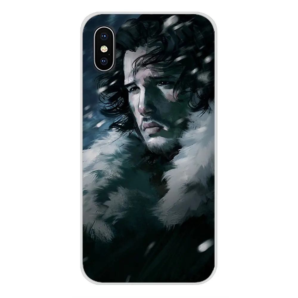 Jon Snow Аксессуары Для Игры престолов чехлы для телефонов Samsung A10 A30 A40 A50 A60 A70 Galaxy S2 Note