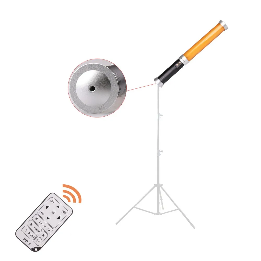 Travor двухцветная портативная Светодиодная лампа для видеосъемки 160 led 3200K 5600K|led video