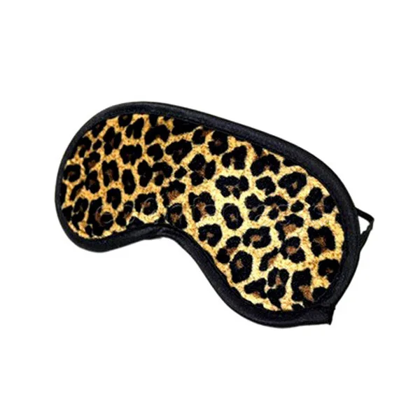 Эротическая леопардовая повязка на глаза маска для сна взрослых бондаж игры