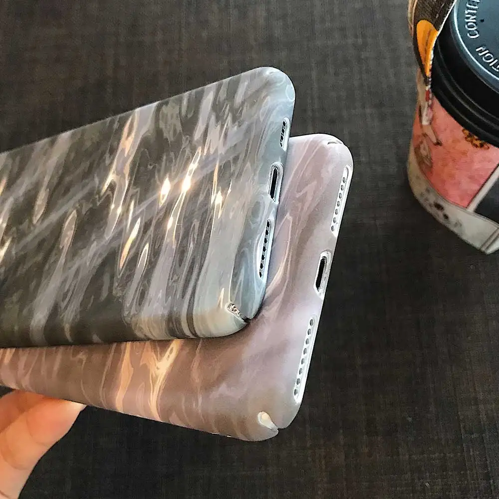 Чехол для телефона iphone 8 Plus XS MAX XR X модный жесткий пластиковый чехол 7 6S 6 |