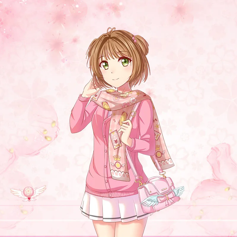 Зимний унисекс шарф карта аниме Captor SAKURA Косплей шейный платок Модные женские мужские осенние теплые шарф милый Рождественский подарок 160*25 см