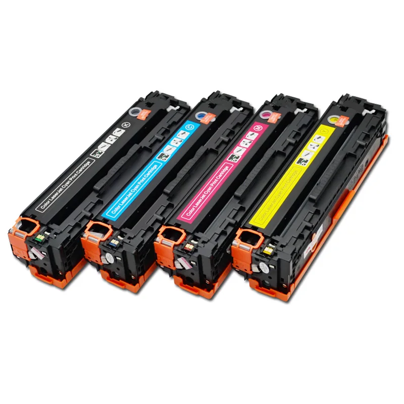 Совместимый картридж CB540A CB541A CB542A CB543A 125A 540 541 для принтера HP laserjet 1215 CP1215 CP1515n CP1518ni