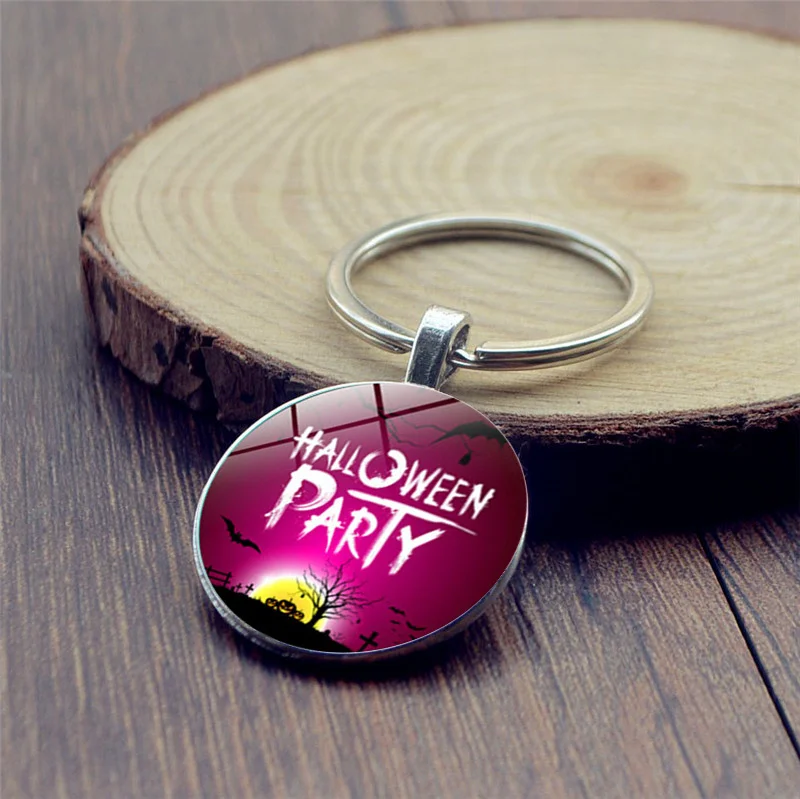 Классический винтажный черный Кот брелок для мужчин и женщин Хэллоуин Кошелек