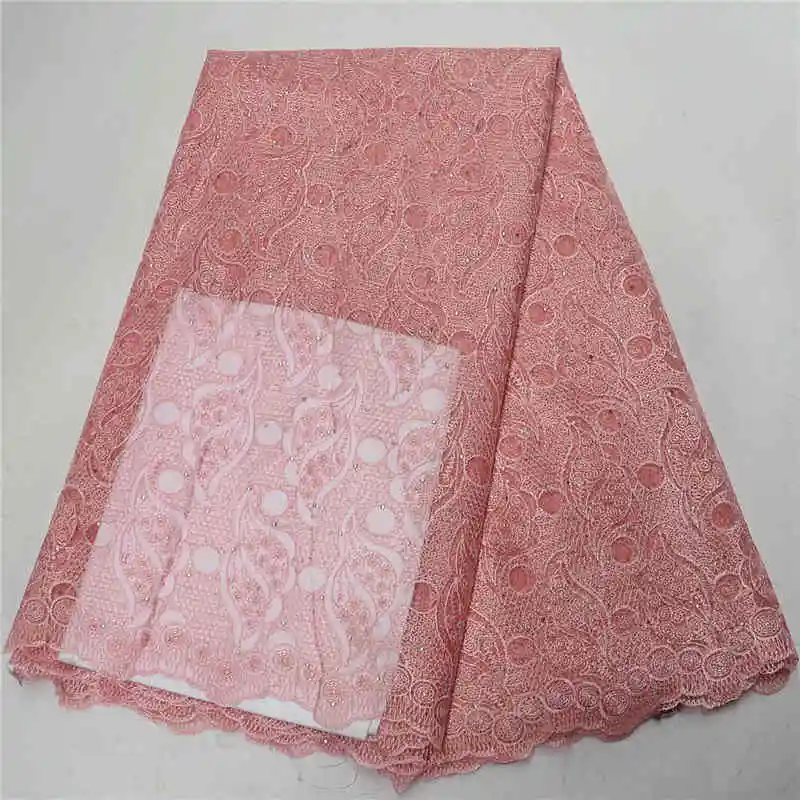 Африканская кружевная ткань 2019 Быстрая доставка кружева с вышитое кружево в