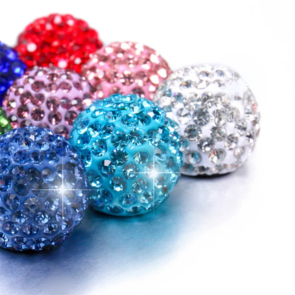 Новое Поколение 4 шт. Универсальный драгоценными камнями Bling Стразы колесо клапан