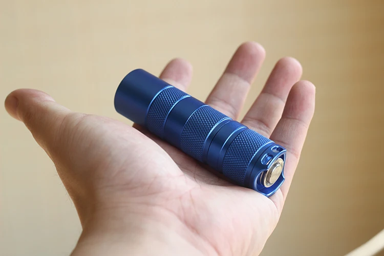 18350 аккумуляторная трубка для S2+ голубой фонарик