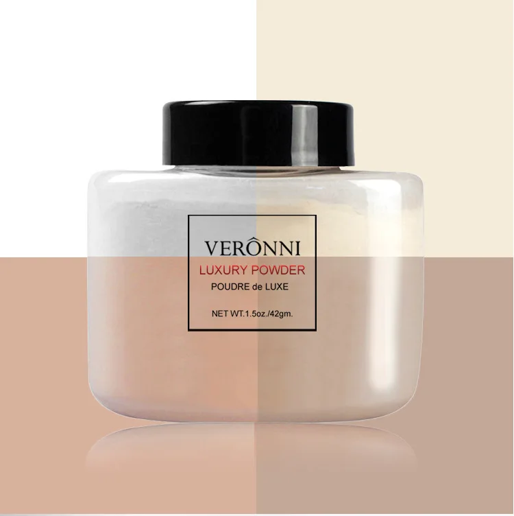 Банановая рассыпчатая пудра для лица основа макияжа осветление контроль