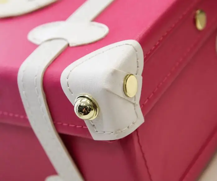 Корейская версия Многофункциональный hello Kitty портативный pu чемодан сладкие розовые модные косметички маленькие женские сумки